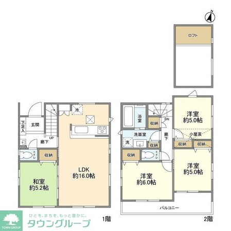 Kolet与野本町#08の物件間取画像